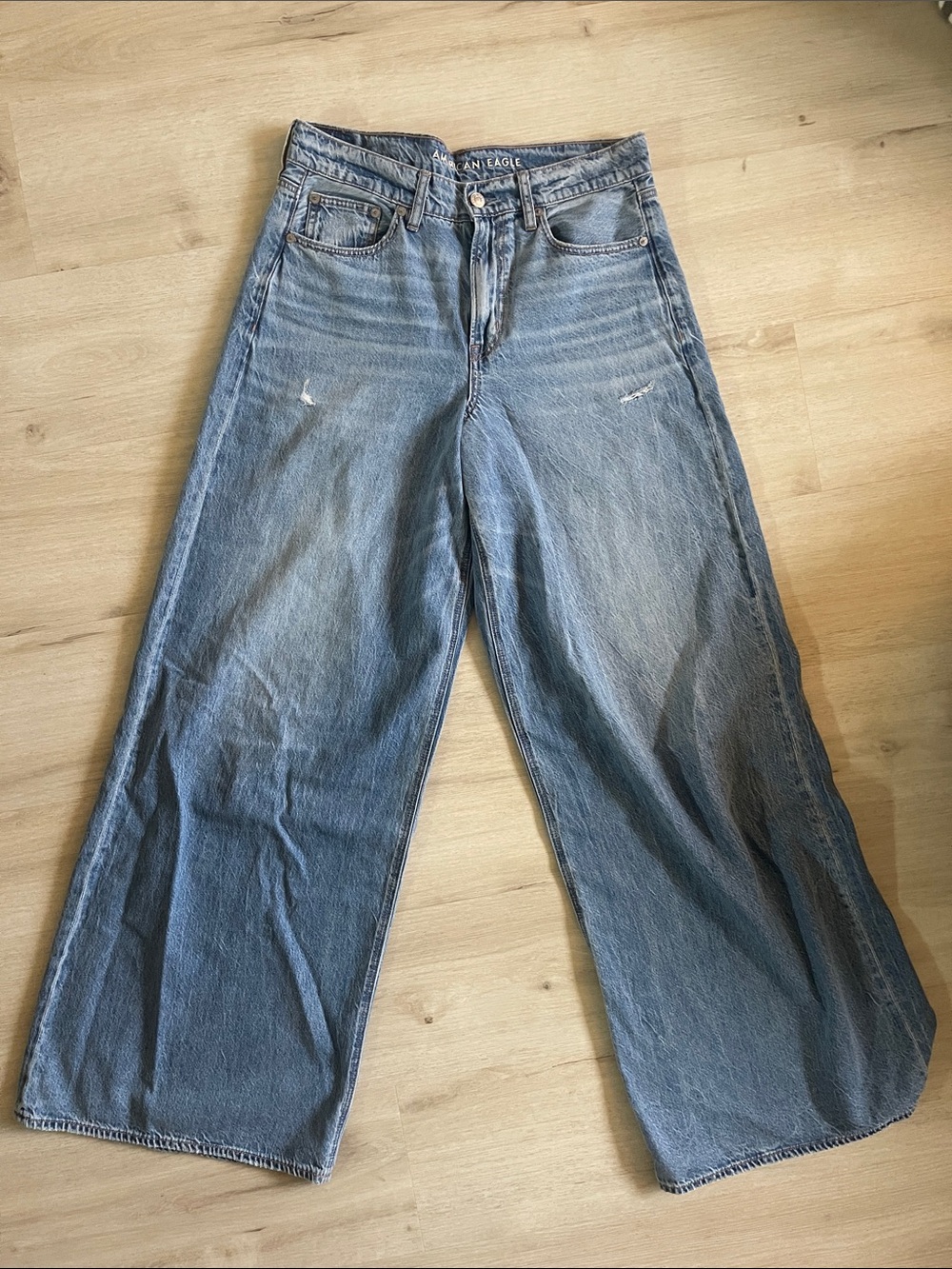 American Eagle Outfitters Ultra Wide-Leg Denim